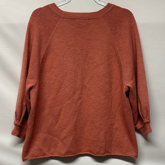 Madewell Telluride Pullover Sweater Rose Dust Women's M - Picture 4 of 5